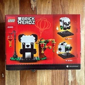 Lego Brick Headz Panda Set